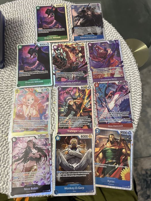 Cartas TCG op/dzb