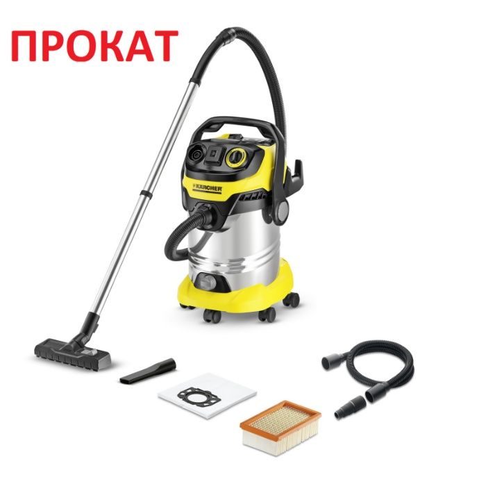 Прокат/професійний(будівельний) пилосос Karcher WD 6 P Premium/Оренда