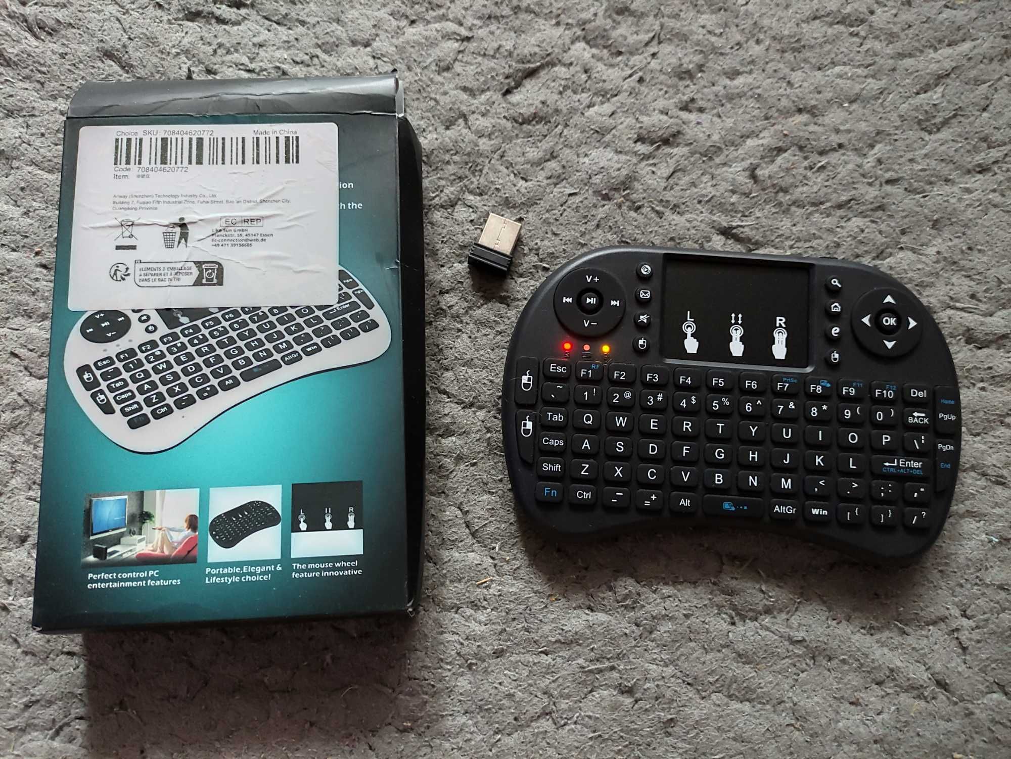 Мини-клавиатура KEYBOARD MWK08/i8Rii (беспроводная)
