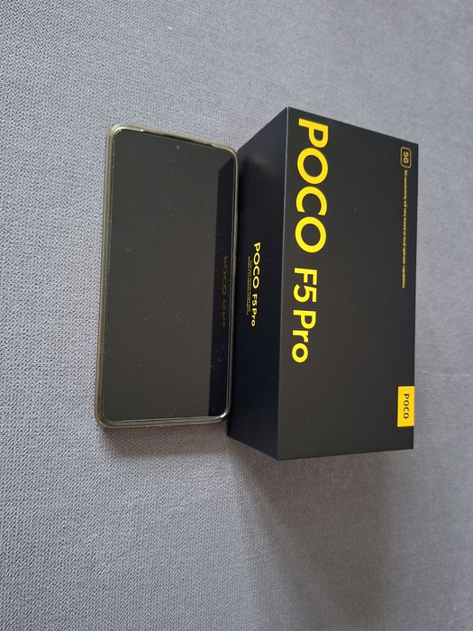Xiaomi POCO F5 PRO 12GB/256GB Czarny Smartfon Dual Sim