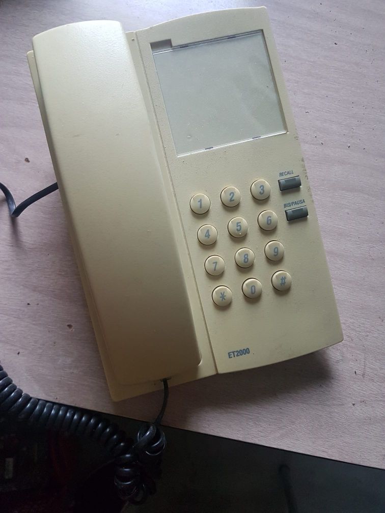 Telefone da década de 80, vintage