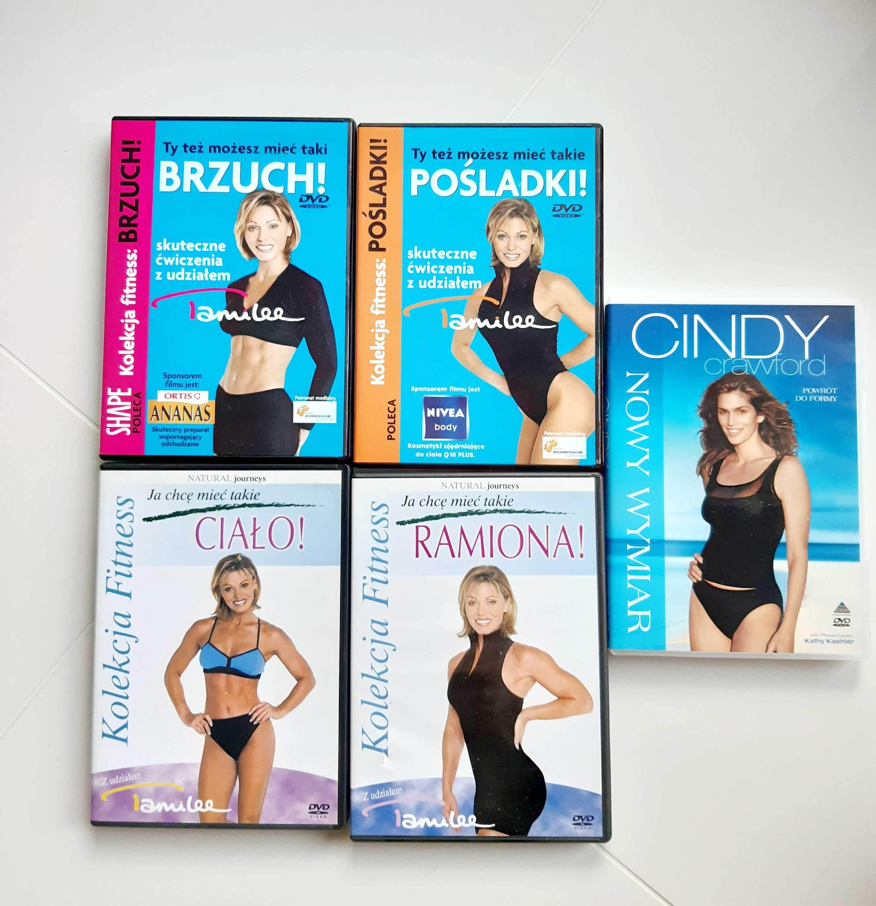 Tammy Lee 4 dvd i 1 gratis Cindy Crawford Szczecin Prezent Święta