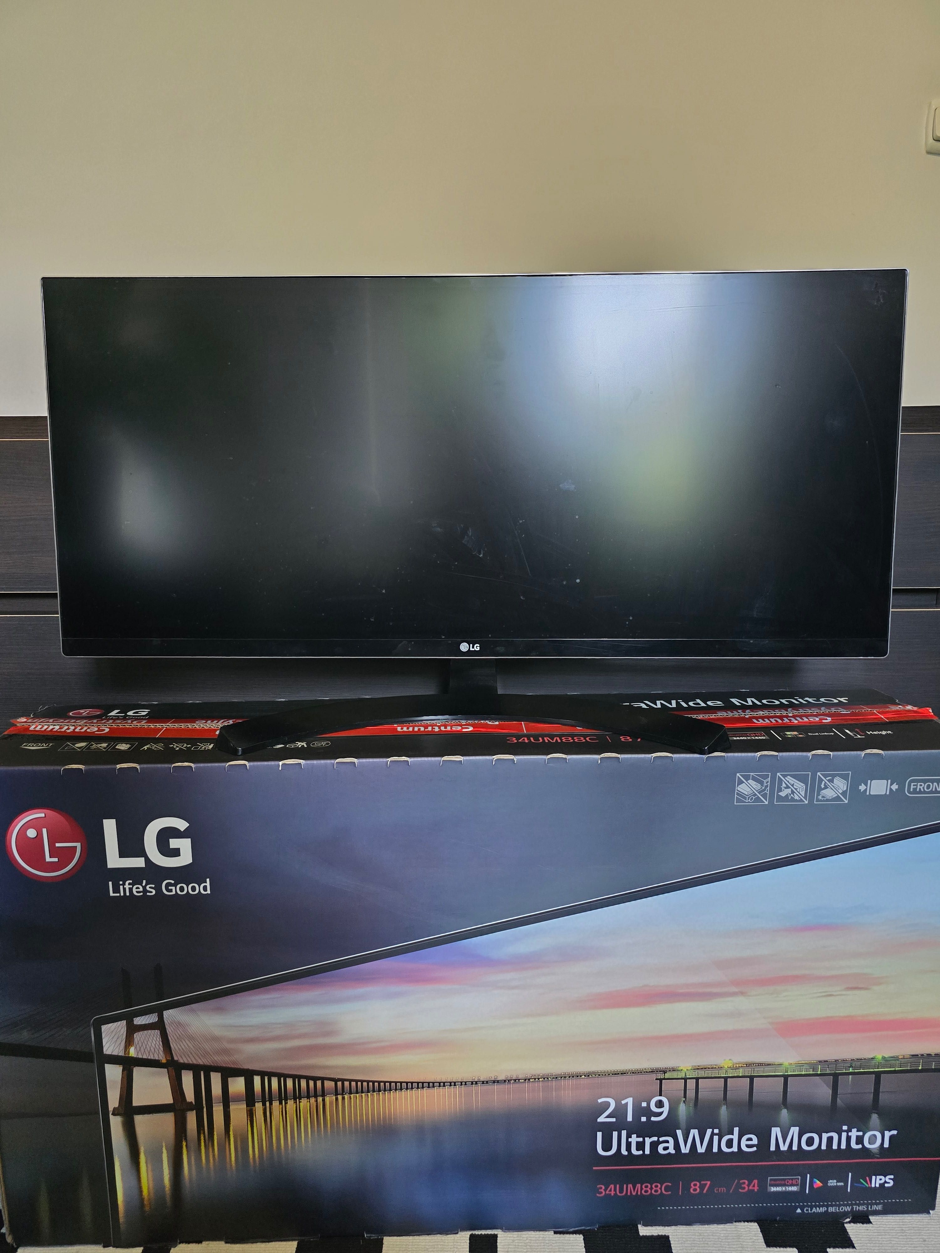 Sprzedam monitor LG 34UM88C-P Ultra Wide