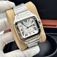 Cartier Santos Branco c/Caixa