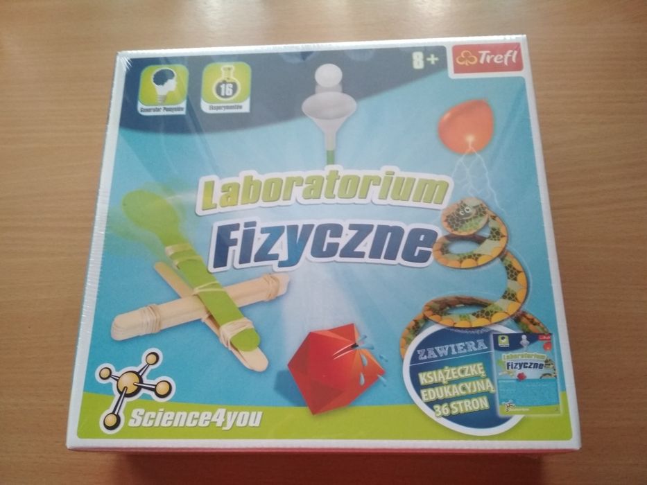 Laboratorium fizyczne trefl. Zestaw kreatywny