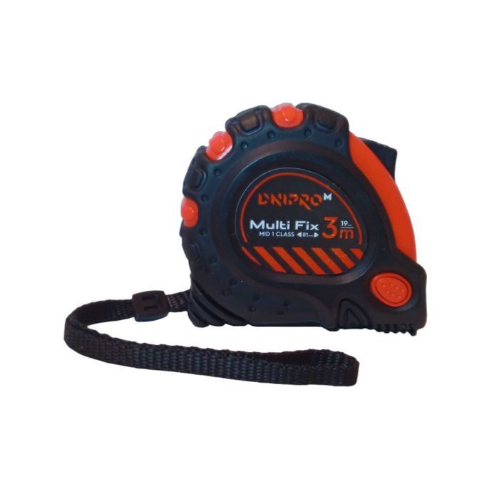 Рулетка будівельна Dnipro-M, 3 м