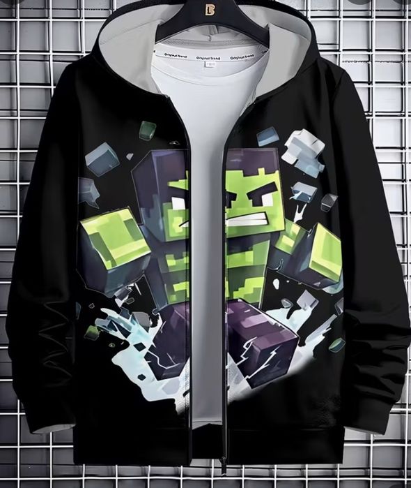 Кофта з принтом худи