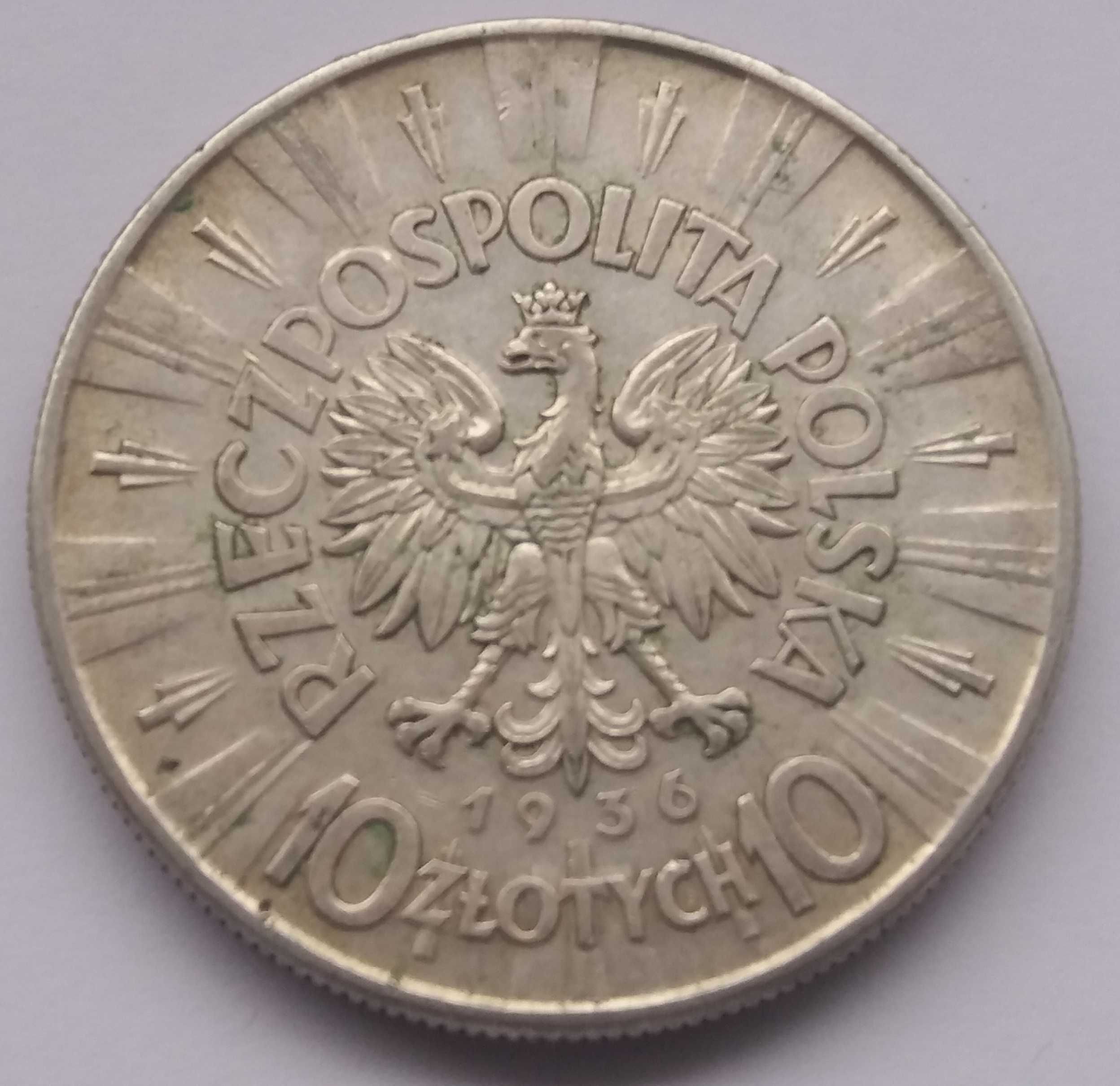 10 zł 1936 r. - Józef Piłsudski