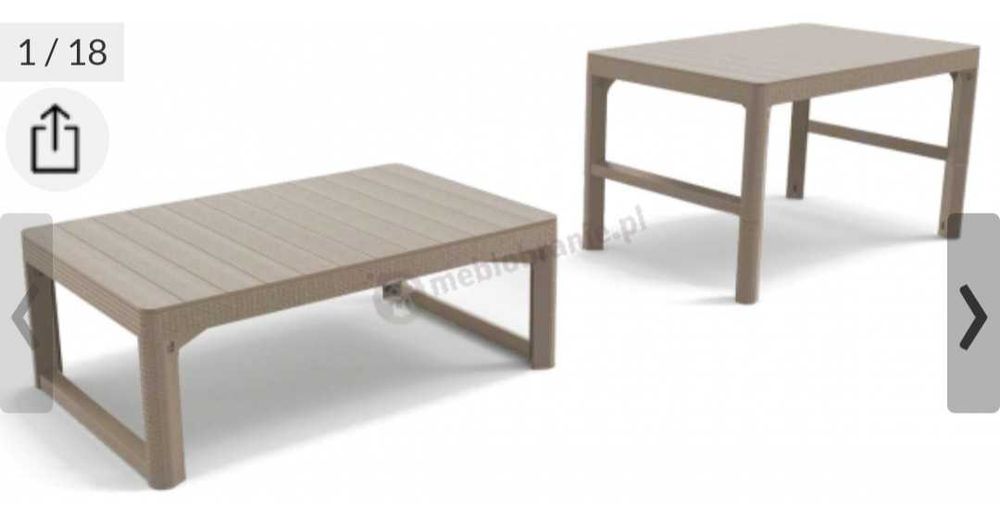 Stolik ogrodowy cappucino