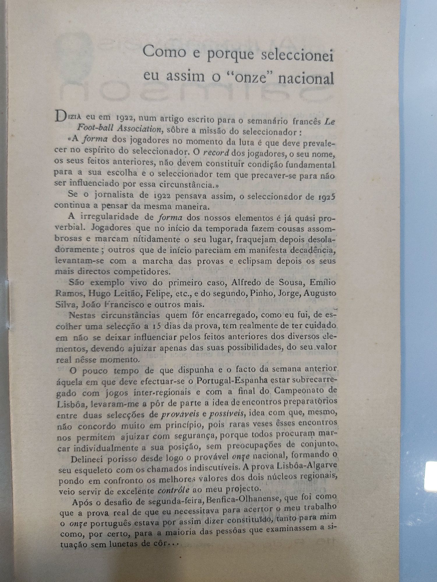 Programa oficial Portugal Espanha 1925
