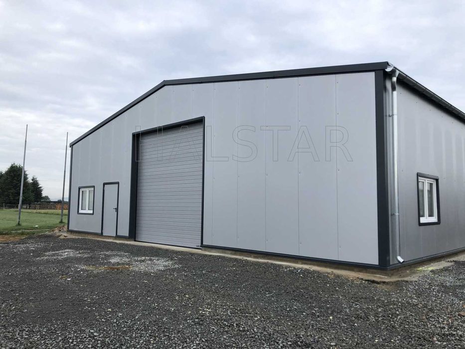 Nowa Hala Stalowa 10x15x5m +Transport, Producent HALSTAR