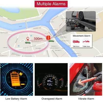 4G Vehicle Network GPS Tracker
