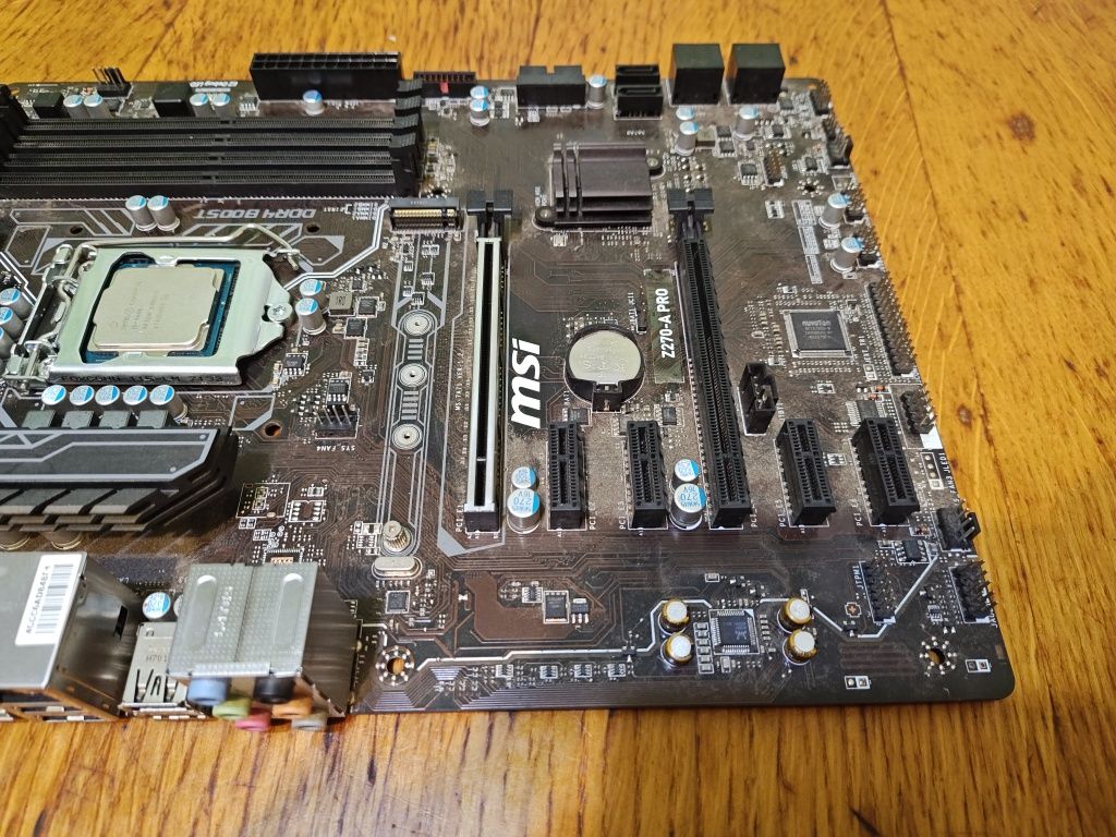MSI Z270-A pro + аналог i7 7700 (xeon) 1151
