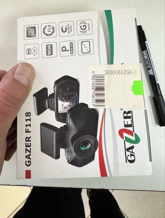 Відеореєстратор Gazer F118