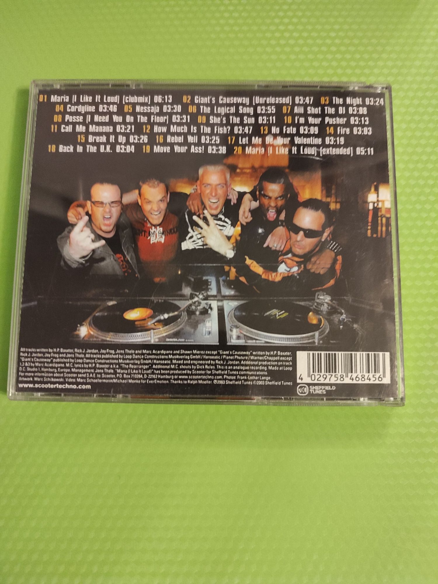 SCOOTER maria i like it loud płyta CD