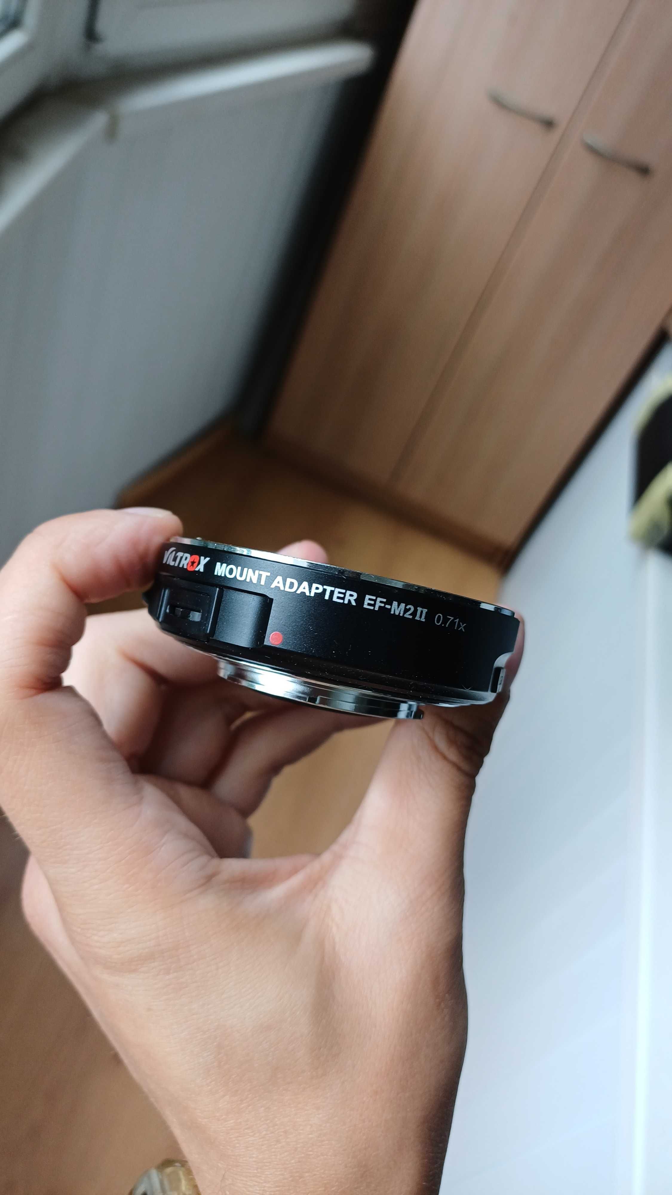 Viltrox speedbooster Ef-m2 для оптики от canon