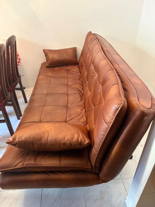 Sofá Cama Castanho