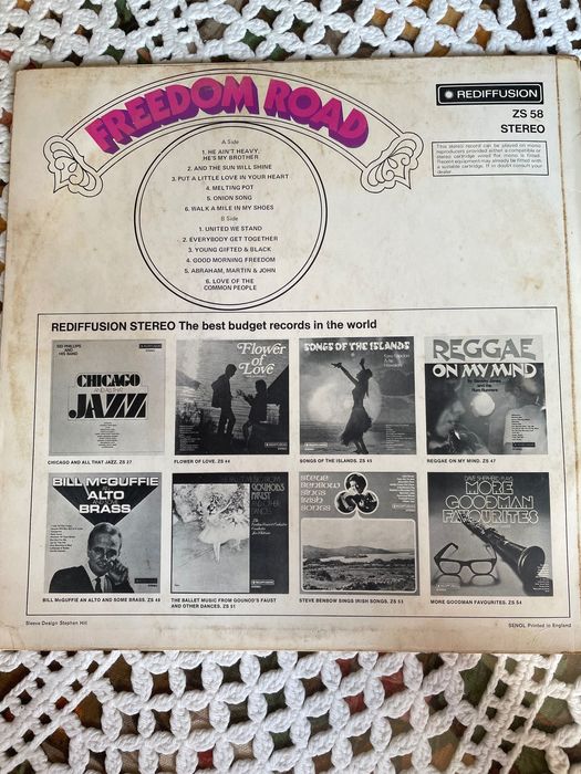 LP Vinil 33 rpm Freedom Road
Grandes sucessos.
Bom preço.