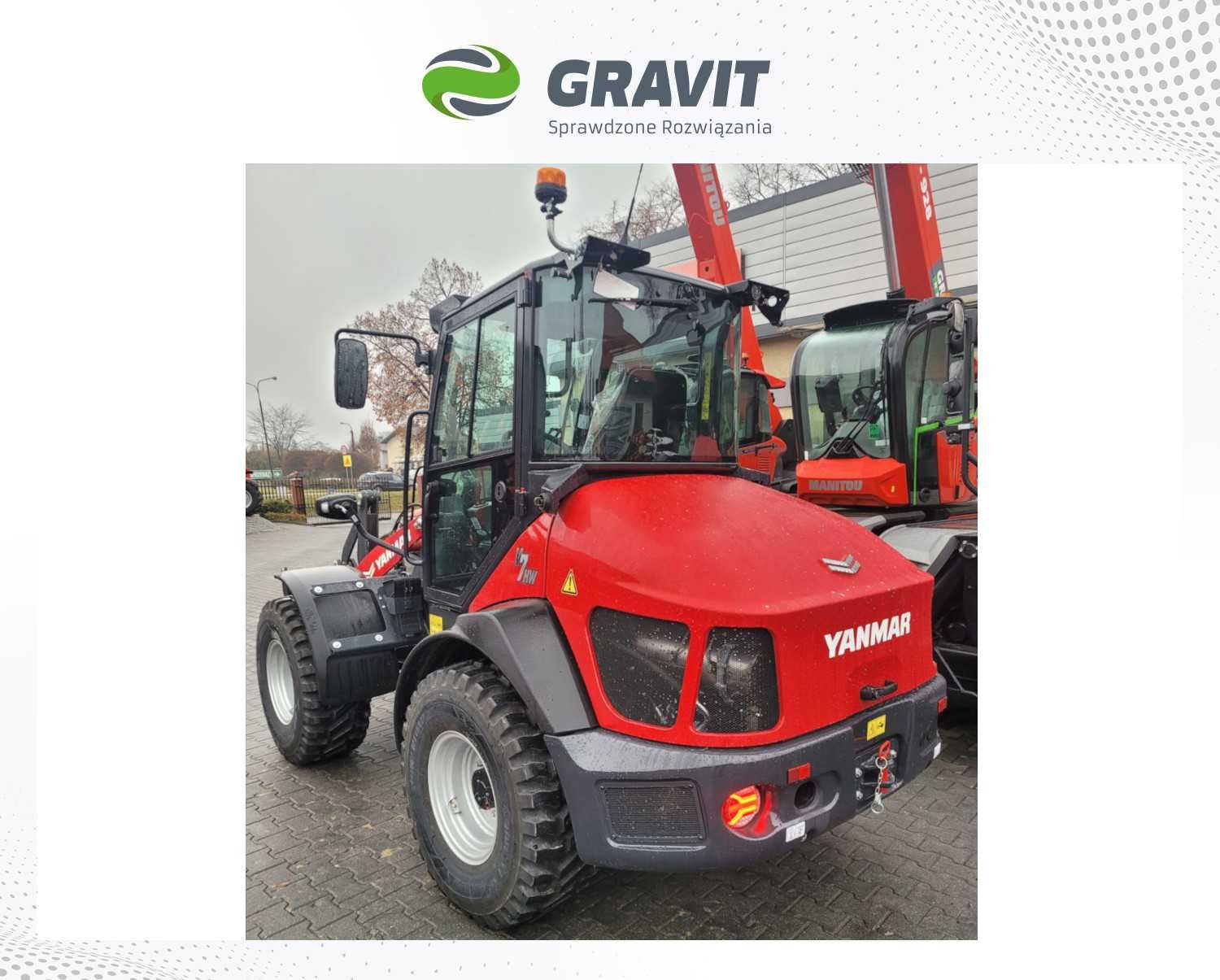 Ładowarka przegubowa Yanmar V7-HW od Autoryzowanego Dealera - GRAVIT