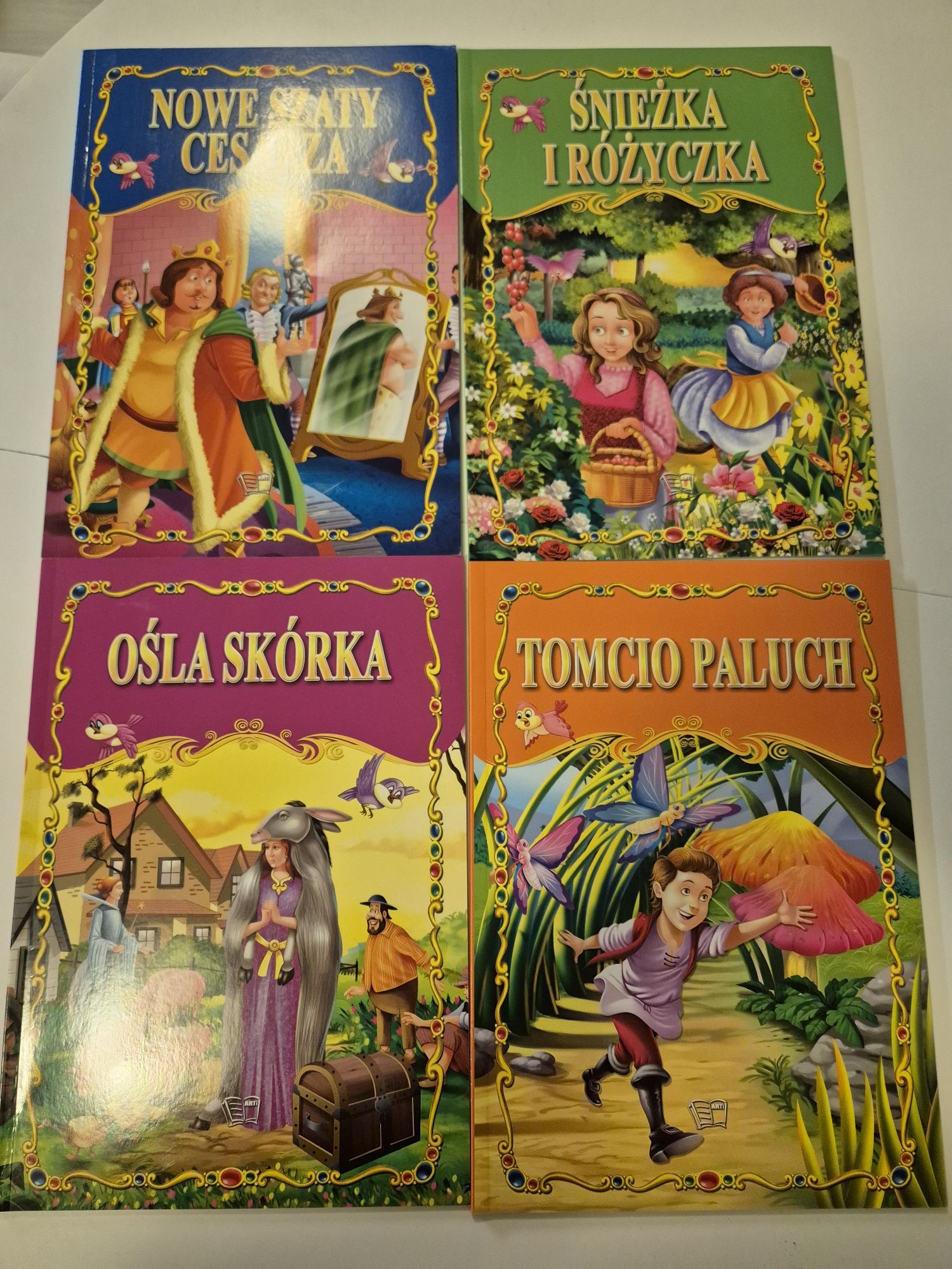 Zestaw cienkich książeczek - klasyka bajek