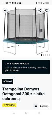 Sprzedam trampoline