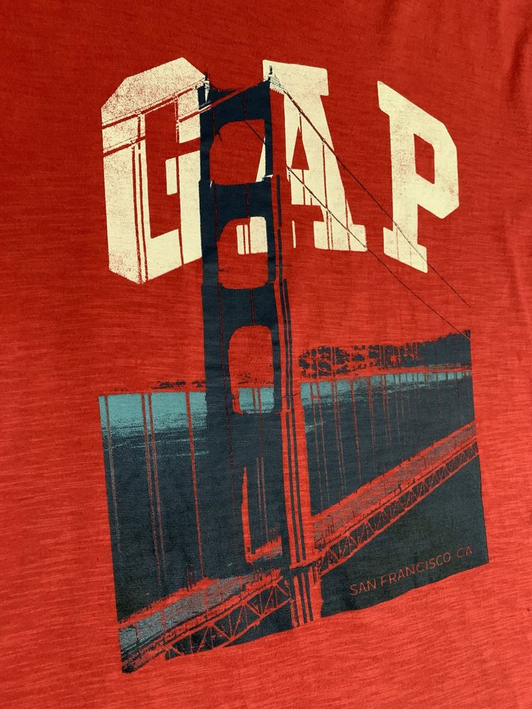 Футболка мужская Gap big logo (оригинал)
