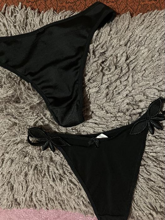 Качественные стринги б/у цена одних от 35.продажа от 3штук.