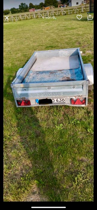 Przyczepka lekka 750kg SORELPOL Polska