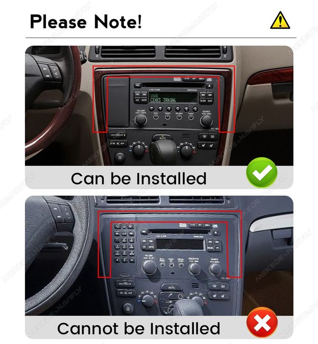 Rádio Android Volvo 2000-09 Xc70 V70 S60 CARPLAY GPS WIFI 2/32GB BT