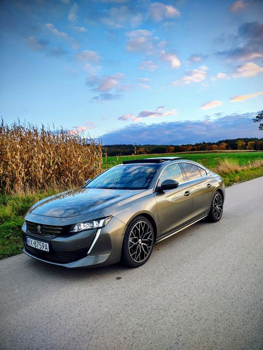Peugeot 508 1.5 blue HDi panorama LED skóra grzane fotele Full opcja