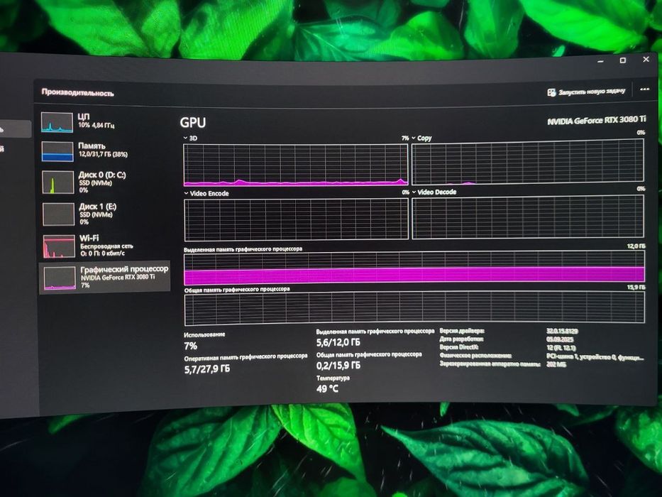Rtx3080ti Msi Gaming x Trio 12gb