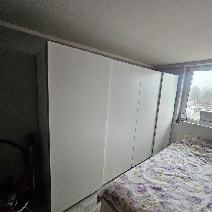 Szafa modułowa Pax, rozłożona, gotowa do odbioru, bardzo pojemna 300cm