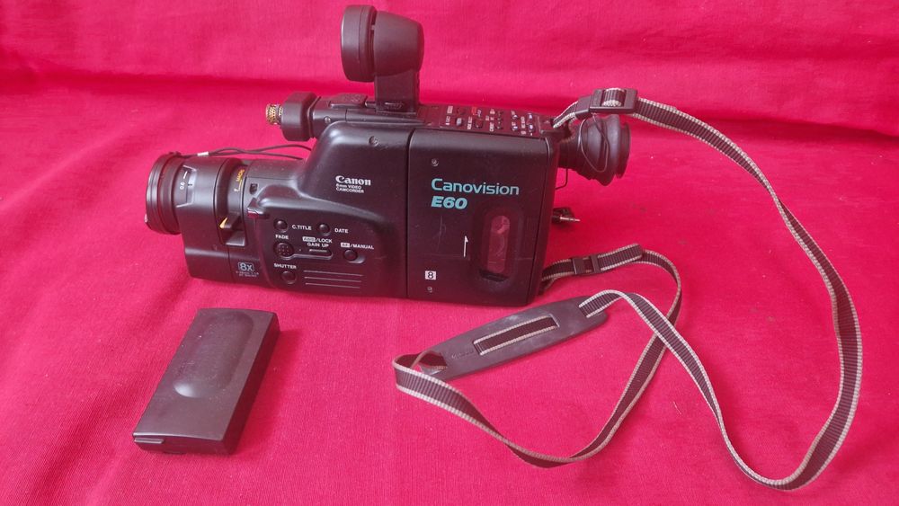 Canon E60 kamera Video8 Sony JVC Panasonic