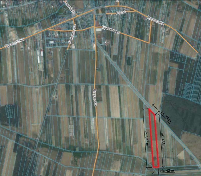 Działka rolna Klwów