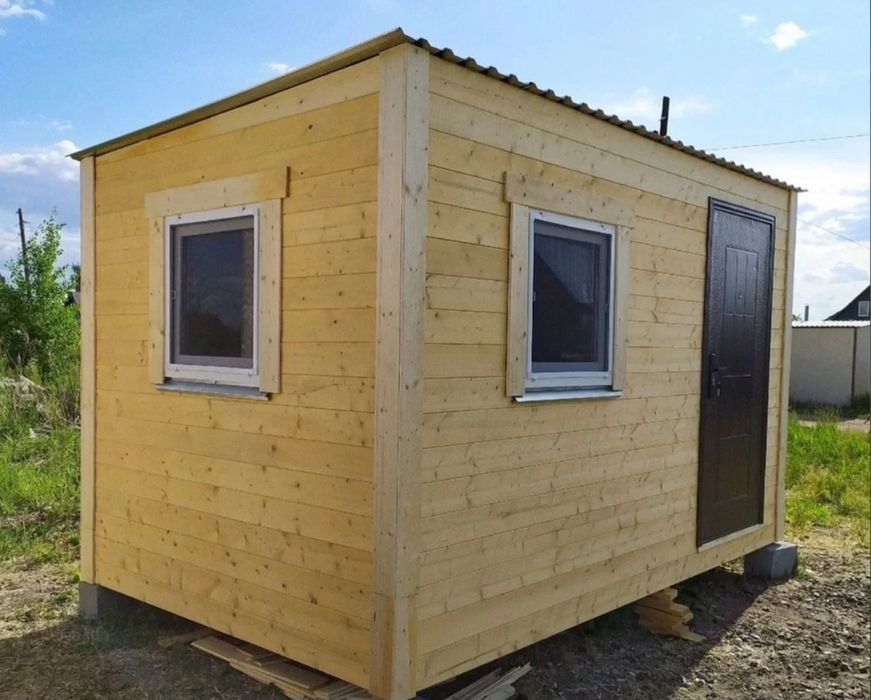 Хозблок, сарай, бытовка с дровником