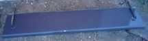 Parapet metalowy z zaślepkami o wym. 183cm x 36cm