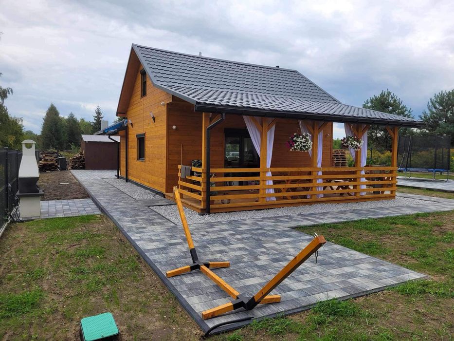 Domek szkieletowy całoroczny letniskowy