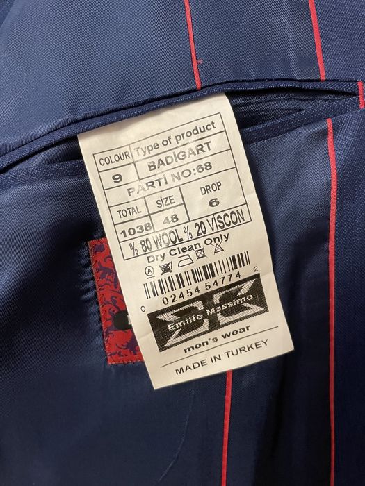 Костюм мужский Emilio