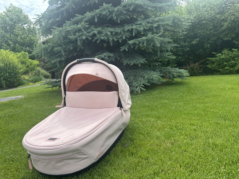 Люлька Cybex priam 4 Lux Peach pink