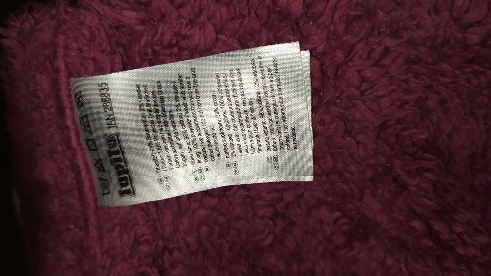 ciepła bluza LUPILU rozmiar z metki 110 116
4 - 5 lat na misiu
