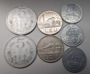 Rumunia 5 lei, 1 lei, 25 bani