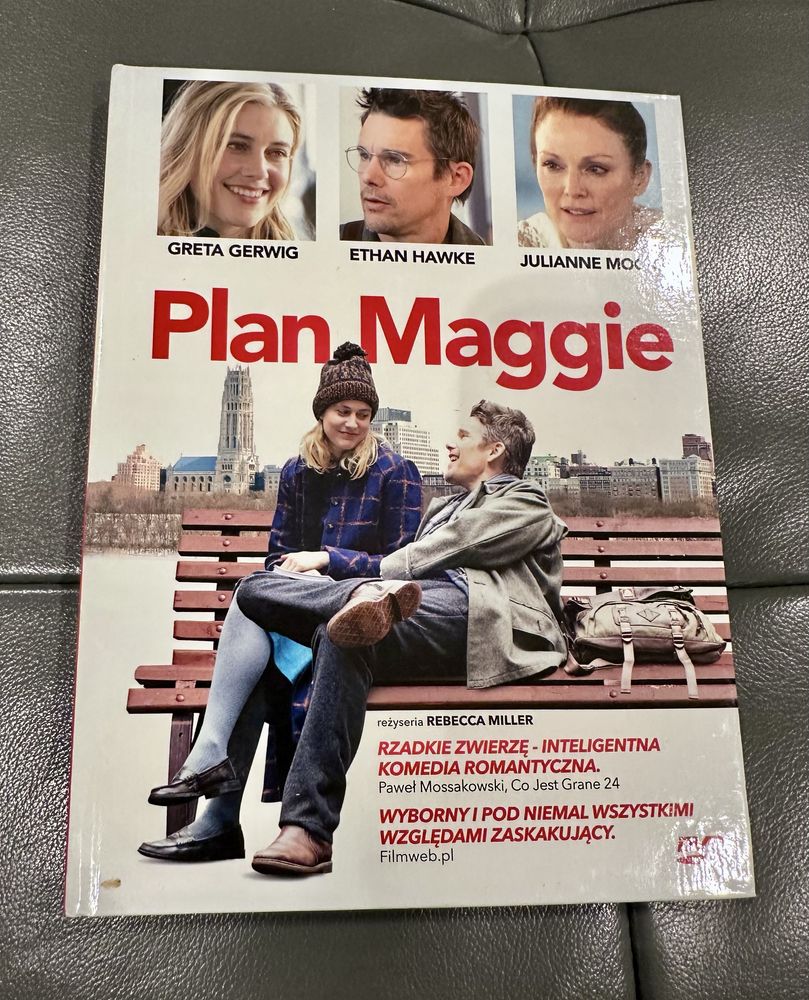 Film DVD Plan Maggie plus ksiazeczka PL lektor lub napisy komedia rom