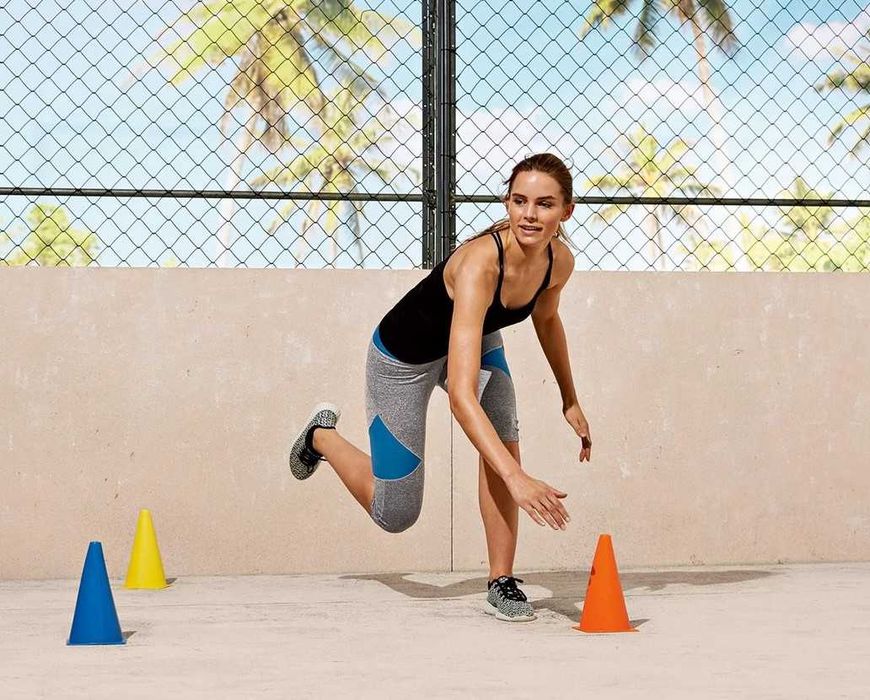 PACHOŁKI treningowe markery talerzyki 10szt