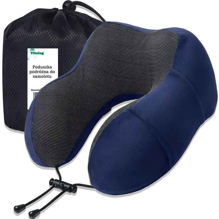 Poduszka Podróżna do Samolotu Turystyczna do Auta Rogal na Szyję