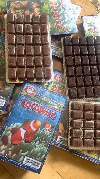 Mотиль артемія блістр 100 гр свіжа 30 таблеток