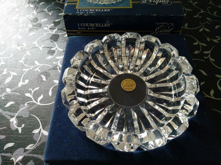 Taça Cristal " Cristal D'Arques" NOVA