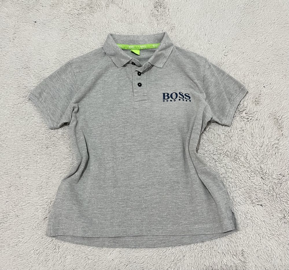 Hugo Boss r. S meski tshirt bluzka polo szara