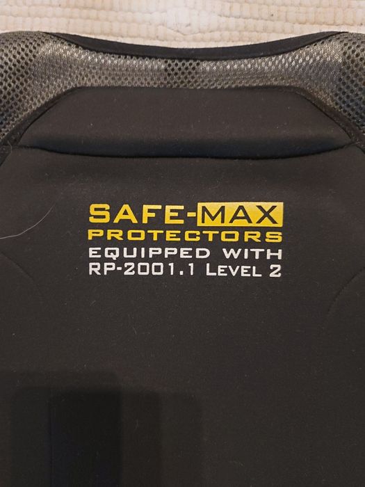 SAFE-MAX protectors kamizelka ochronna na plecy