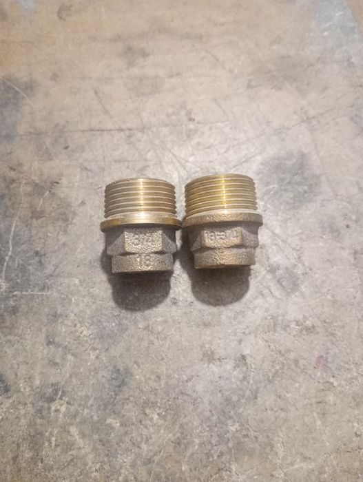 Złączka mosiężna 3/4 18