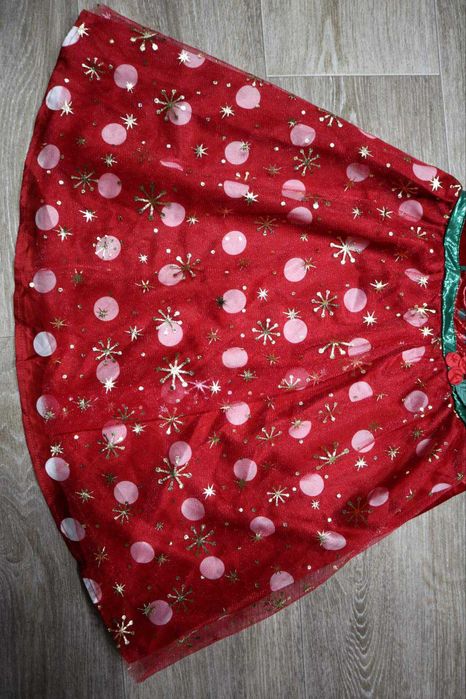 Новоноворічна сукня на дівчинку 6-8 років, зріст 122-128